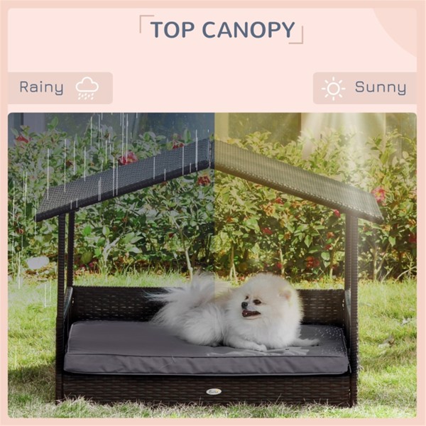 Dog Bed/ Dog House  /  Rattan Pet Sofa ( Amazon Shipping)（Prohibited by WalMart）