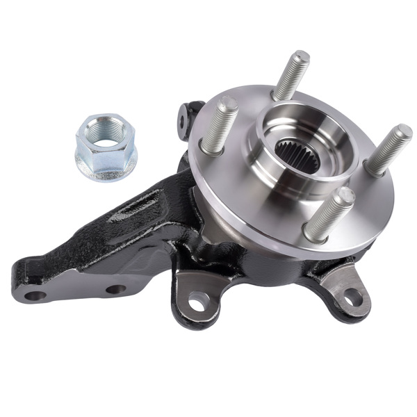 Front Left LH Wheel Hub Bearing Knuckle Assembly Fits for Nissan Versa 1.6 S SL SV Note 1.6L L4 2014-2019 BR935009LK 9530100