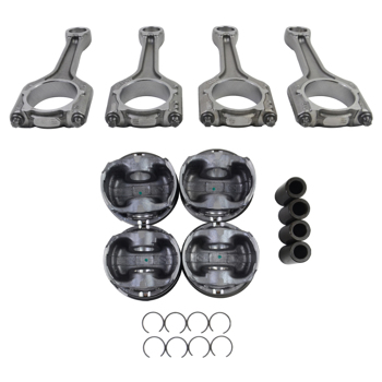 Pistons Connecting Rods 23mm Set For 2.0 TFSI Audi VW A4 Q5 Jetta GTI CAE CCTA 06H198401A 06J198401D