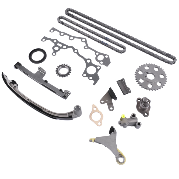 Timing Chain Kit for 1994-2004 Toyota T100 4Runner Tacoma 2.7L 3RZFE 16 Valve 13507-75010 13506-75020