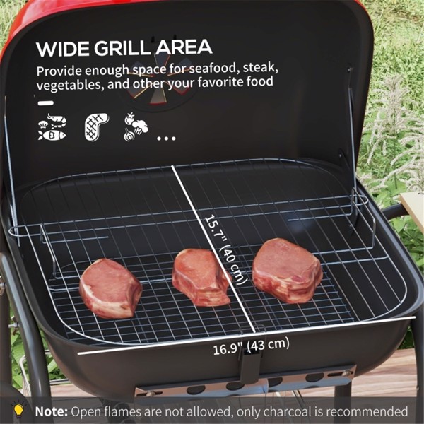 Portable Charcoal Grill /BBQ Grill ( Amazon Shipping)（Prohibited by WalMart）