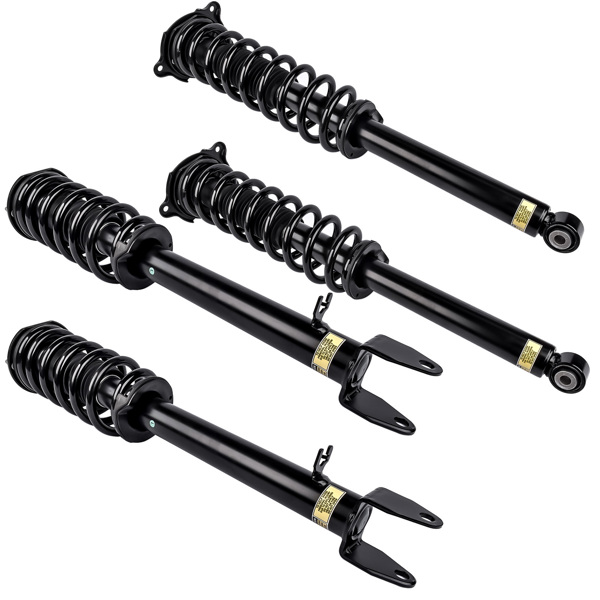 4x Shock Strut Coil Spring Assembly Front Rear for Tesla Model S 2011-2016 RWD 101561900A 101561900B 101562000A 101562000B