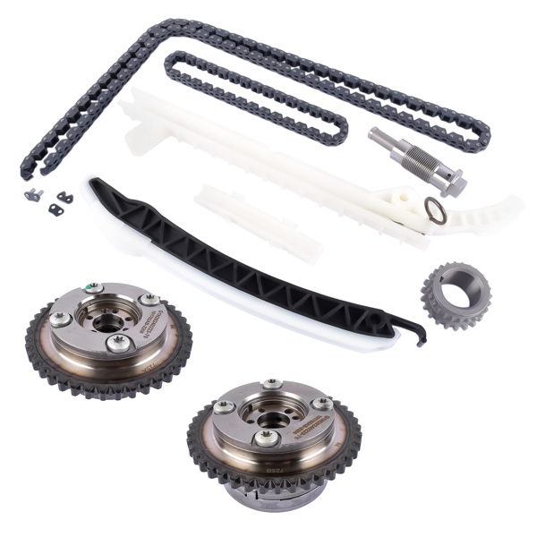 Timing Chain Kit Pair VVT Gears for Mercedes CLA250 E250 GLK200 C300 M270 M274