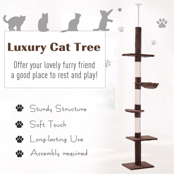 Wooden Cat House/Cat Trees /Cat Climbing Tower ( Amazon Shipping)（Prohibited by WalMart）