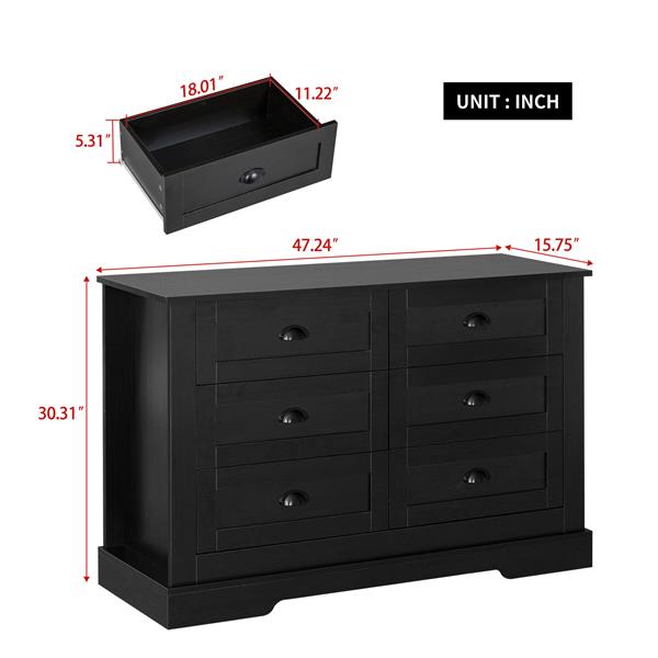 Drawer dresser cabinet,Sideboard,bar cabinet,Buffet server console,table storge cabinets,metal handle in the shape of a silver shell,for Dining Room,Living Room,bedroom,Kitchen Hallway,Color:Dark Gray