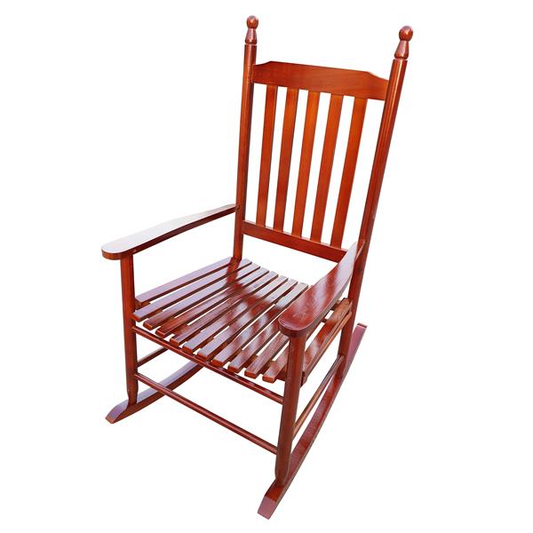 wooden porch rocker chair  Brown