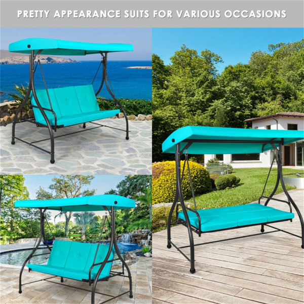 3-Seat Swing Chairs ，Convertible Swing Hammock Bed