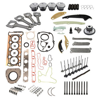 For 2.0 T Audi VW A4 Jetta CCTA CAE CCZ Pistons 23mm Engine Overhaul Rebuild Kit 06H107561L 06H107591L