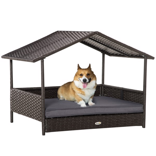 Dog Bed/ Dog House  /  Rattan Pet Sofa ( Amazon Shipping)（Prohibited by WalMart）