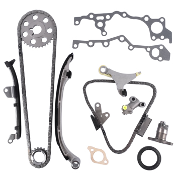 Timing Chain Kit for 1994-2004 Toyota T100 4Runner Tacoma 2.7L 3RZFE 16 Valve 13507-75010 13506-75020