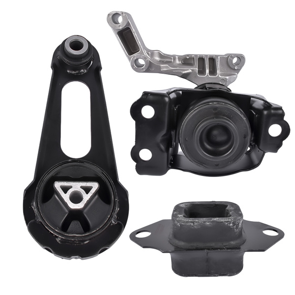 3Pcs Engine & Trans Mount w/ Bracket for Nissan Versa/Versa Note 1.6L 2012-2019 112101HS0A 113601HC0B 112201HA0B