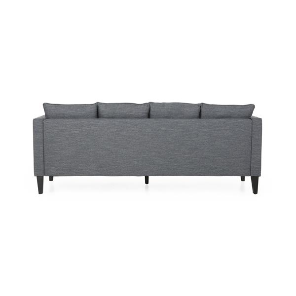 Mirod Comfy 3-seat Sofa with Tufted Back and Arm, Modern for Living Room