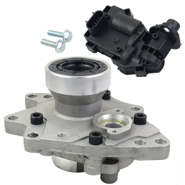 4WD Axle Actuator Housing & Amp For Chevrolet Trailblazer GMC Envoy Buick Rainer Isuzu Ascender Saab 9-7x 2002-2009