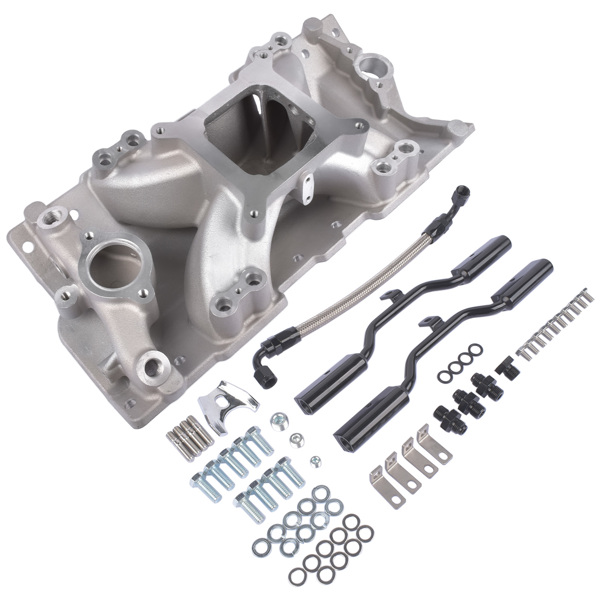 4150 EFI Single Plane Intake Manifold with Fuel Rail for Chevy Small Block Gen I