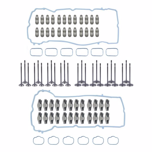 气门套装 Intake Exhuast Valves Lifters Kit For 2011-2016 3.6L Chrysler Dodge Jeep Ram-8