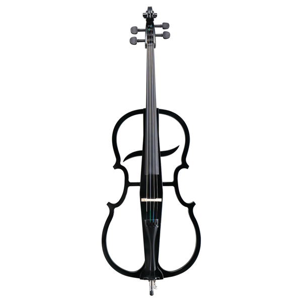 Full Size 4/4 Electric Style Cello with Case Bow Rosin Earphone Connecting line