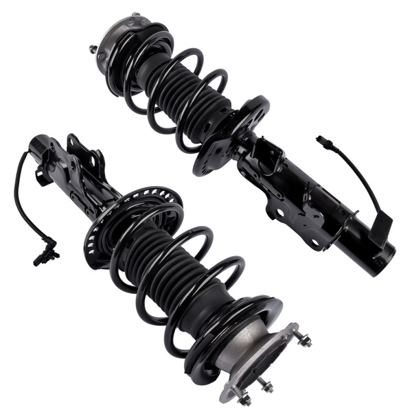 Pair Front Left & Right Shock Strut Coil Spring Assembly with Electric For Cadillac ATS 2013-2019 23247469 19300064 23247470 19300065