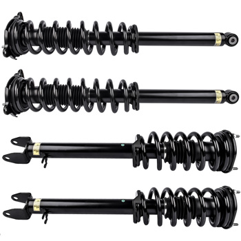 4x Shock Strut Coil Spring Assembly Front Rear for Tesla Model S 2011-2016 RWD 101561900A 101561900B 101562000A 101562000B