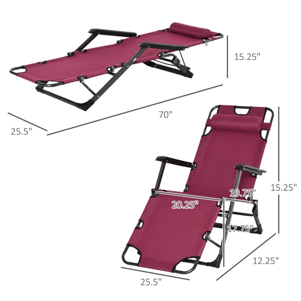 Folding Lounge Chairs / beach chair ( Amazon Shipping)（Prohibited by WalMart）