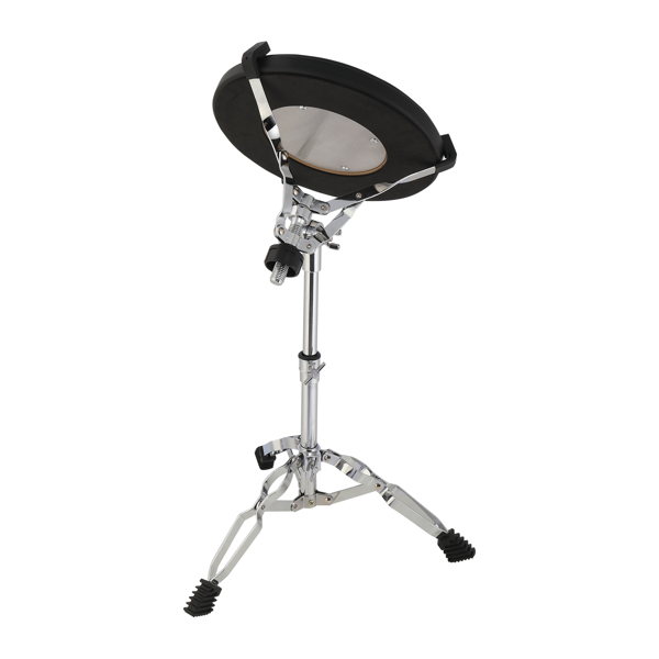 12in Drum Practice Pad Kit with Snare Drum Stand, Backpack, Drumsticks