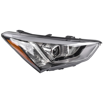 Headlight Headlamp For 2013-2016 Hyundai Santa Fe Sport Right Side RH Halogen