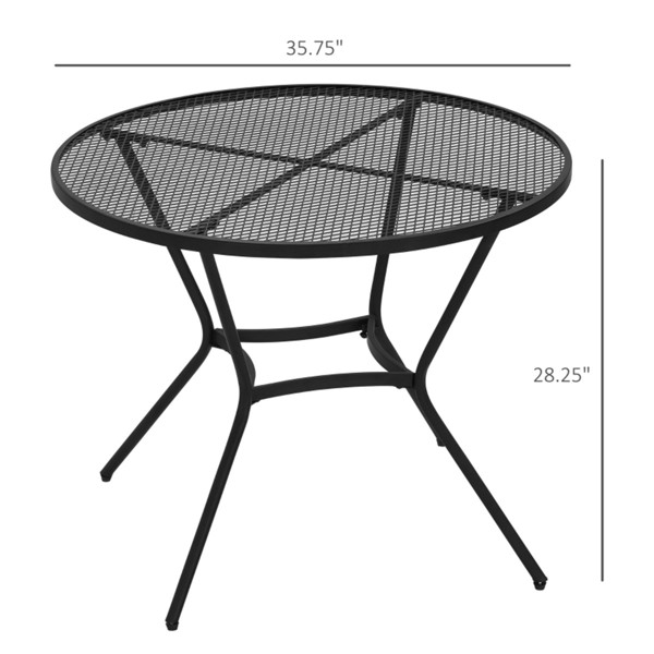 outdoor Round  Dining Table ( Amazon Shipping)（Prohibited by WalMart）