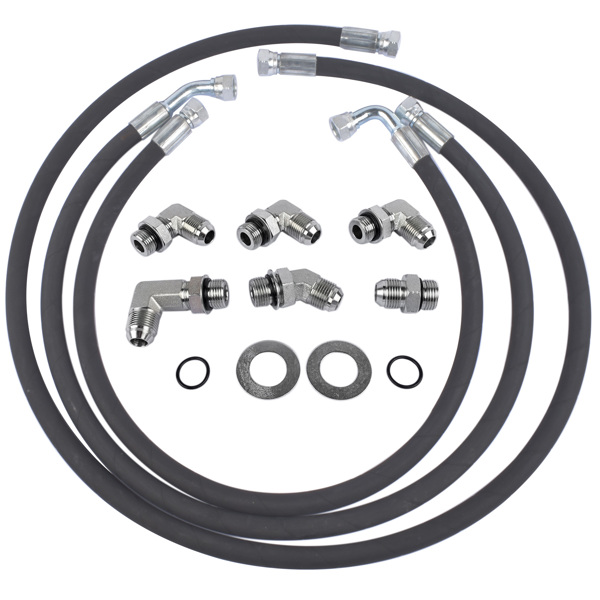 Transmission Cooler Lines/Hoses For 2006-2010 Chevy & GMC 2500 & 3500 Applications with 6.6L LLY LBZ & LMM Duramax Diesel Engine