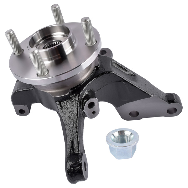 Front Left LH Wheel Hub Bearing Knuckle Assembly Fits for Nissan Versa 1.6 S SL SV Note 1.6L L4 2014-2019 BR935009LK 9530100