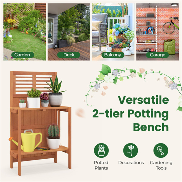 Foldable outdoor garden potted plant platform