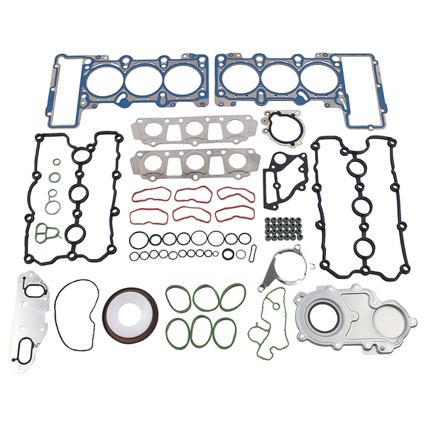 Overhaul Rebuild Kit For Audi VW A6 Q5 A8 A4 Q7 3.0 TFSI Pistons Head Gaskets