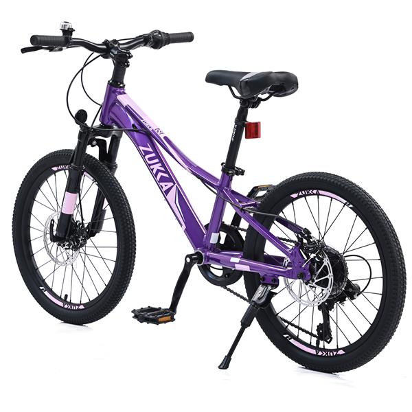 Mountain Bike for Girls and Boys  Mountain 20 inch 7-Speed bike