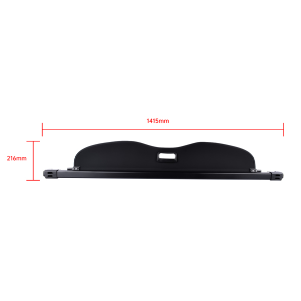 Black Retractable Cargo Security Pull Shade 84122593 for Chevrolet Blazer 19-24