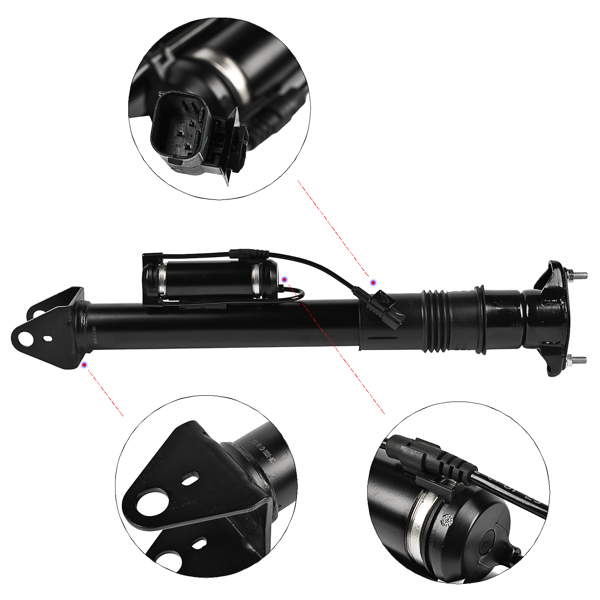 Rear Air Suspension Shock Strut w/ ADS For Mercedes-Benz X164 GL320 GL350 GL550 W164 ML320 ML350 ML550 1643200731 1643202031 1643202731