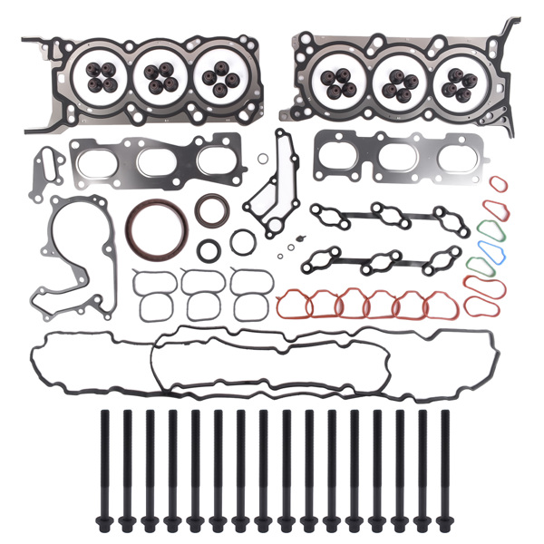 Head Gasket Bolt Set For Kia Sedona Sorento Cadenza Hyundai Azera Santa Fe 3.3L 223113L100