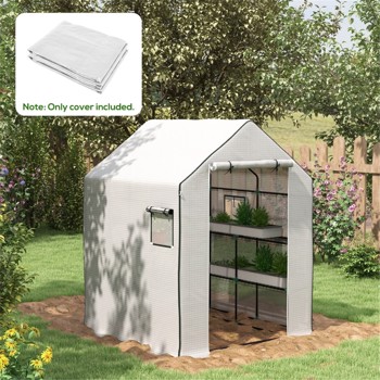 Mini Walk-in Greenhouse ( Amazon Shipping)（Prohibited by WalMart）