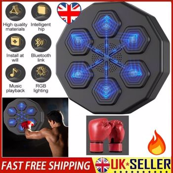 Boxing Training Target Wall Mount Bluetooth Music Indoor React Exercise Machine