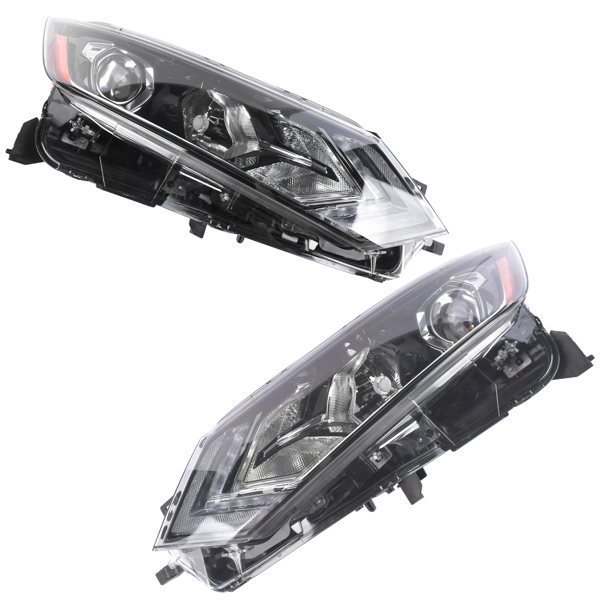 Right + Left Halogen Projector Headlight w/LED Fits Nissan Rogue Sport 2020-2022 260106MR0A 260606MR0A