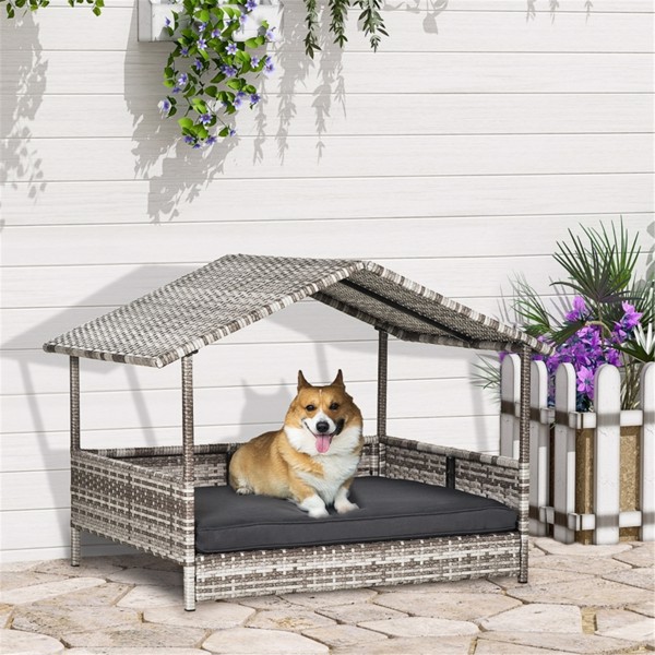 Dog Bed/ Dog House  /  Rattan Pet Sofa ( Amazon Shipping)（Prohibited by WalMart）