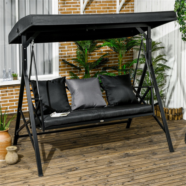 3-Seat Outdoor Porch Swing