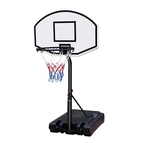 Portable Poolside Basketball Hoop System Basketball Hoop for Pool Height Adjustable 3.1ft-4.7ft with 36" Backboard for Indoor Outdoor Use