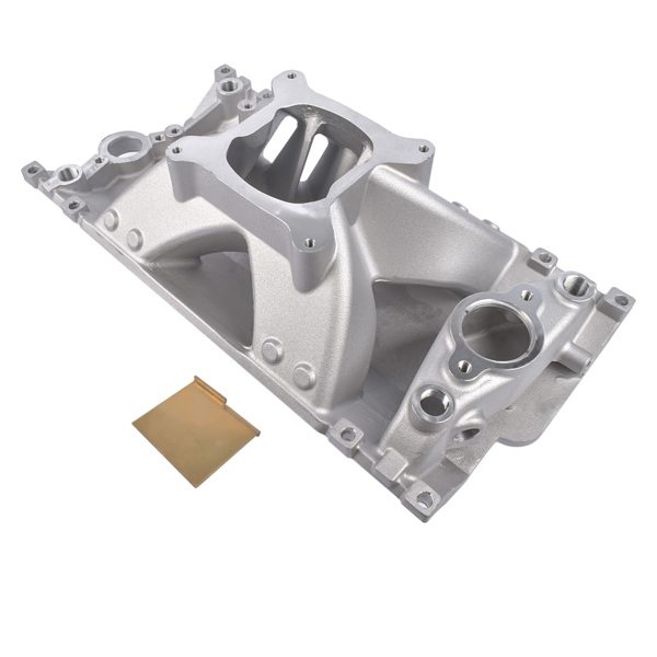 Vortec Single Plane Small Block High Rise Intake Manifold 52033 for Chevy 350