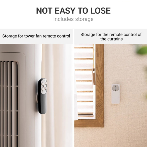 Wall Mount Hooks Magnet Holder For Fridge Sticker Remote Control Storage