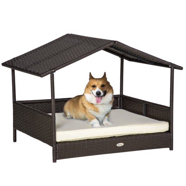 Dog Bed/ Dog House  /  Rattan Pet Sofa ( Amazon Shipping)（Prohibited by WalMart）