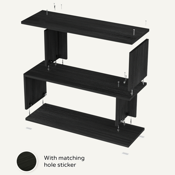 19.7'' tall Floor Shelf End Table（No shipments on weekends）