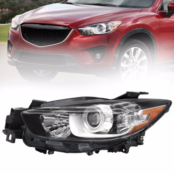 Headlight Assembly Fit for 2013 - 2016 Mazda CX-5 Factory Halogen Projector Headlamp Replacement Left Driver Side