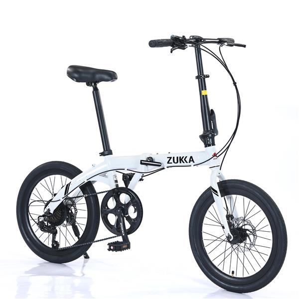 20" Folding Bike Aluminium Alloy Frame 8 Speed  City Bike