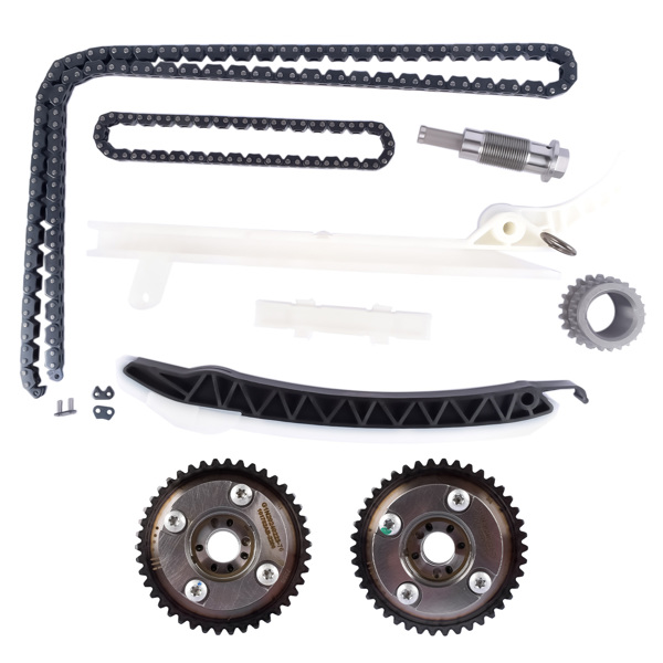 Timing Chain Kit Pair VVT Gears for Mercedes CLA250 E250 GLK200 C300 M270 M274