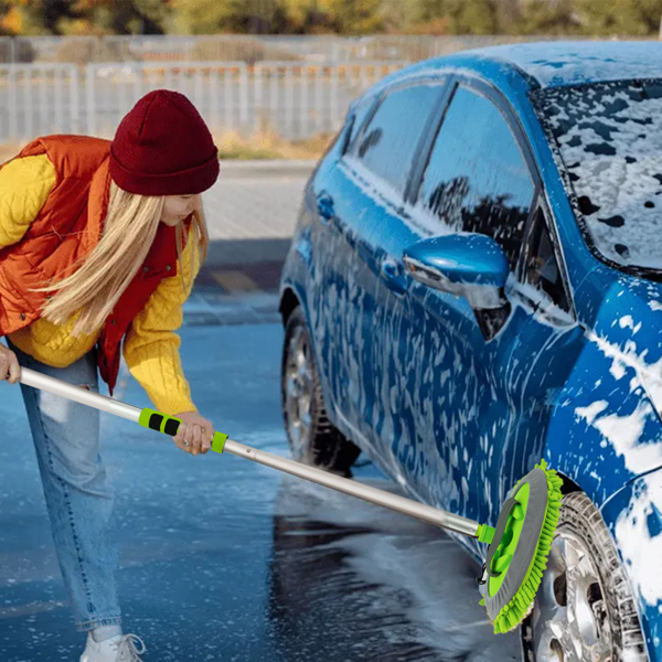 62'' Microfiber Car Wash Brush with Long Handle, Car Wash Set Supplies【Shipment from FBA】