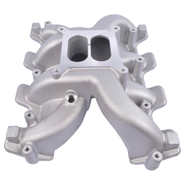 Dual Plane Carbureted Mid-Rise Intake Manifold Fits for Chevy Corvette LS1/LS2/LS6 5.7 6.0L Cadillac CTS 5.7L 300-130