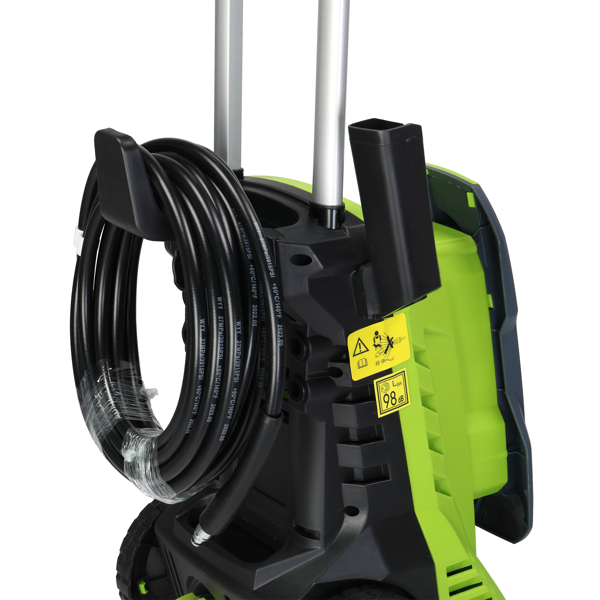 110V,1300PSI 201A 110V,1300PSI,1800W high pressure cleaning machine green